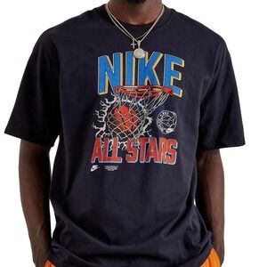 Nike Men's All Stars Tee T-shirt Black HF4443-010 - Size XL - New With Tags